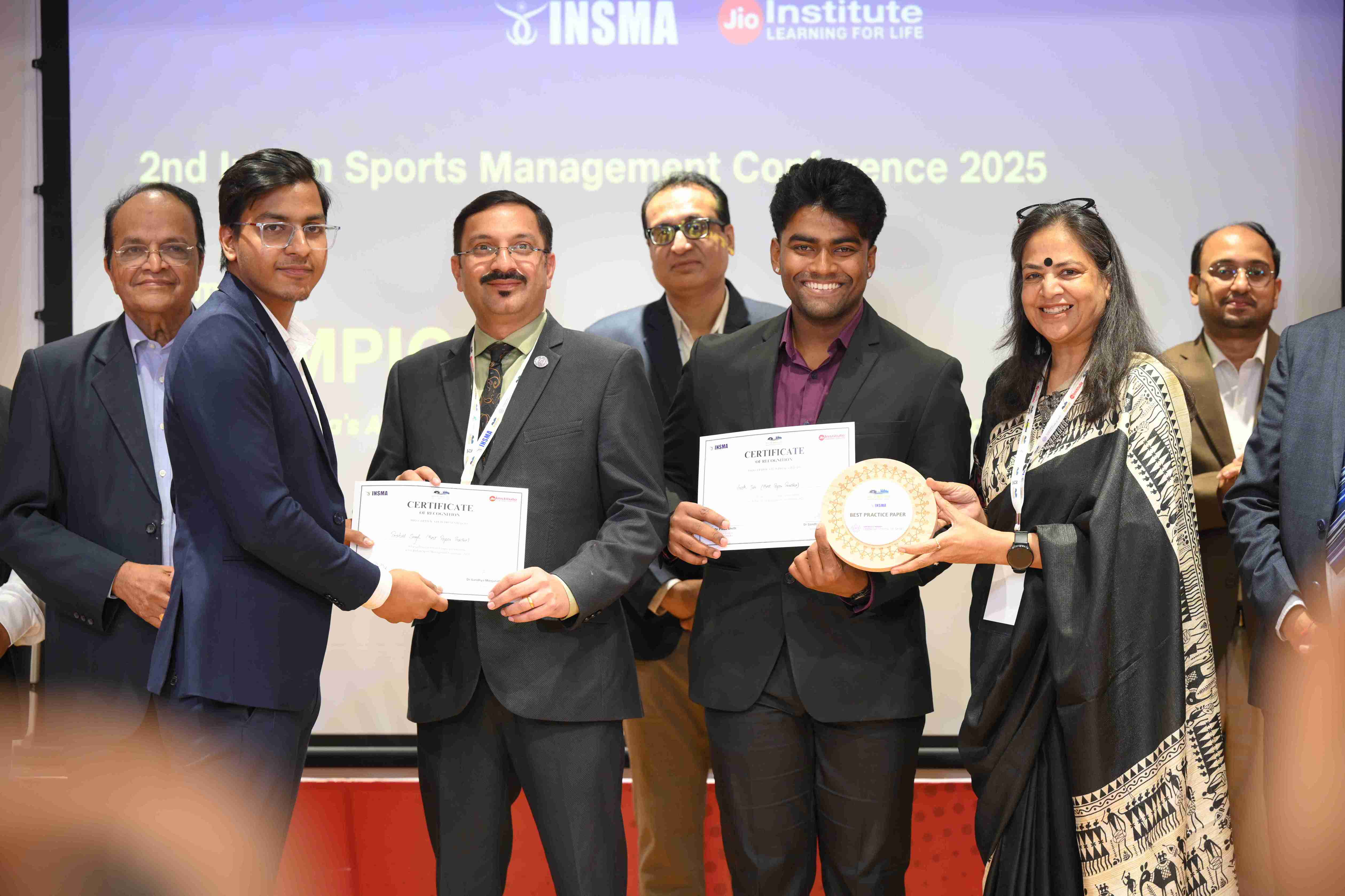 Felicitation of Paper Presenters