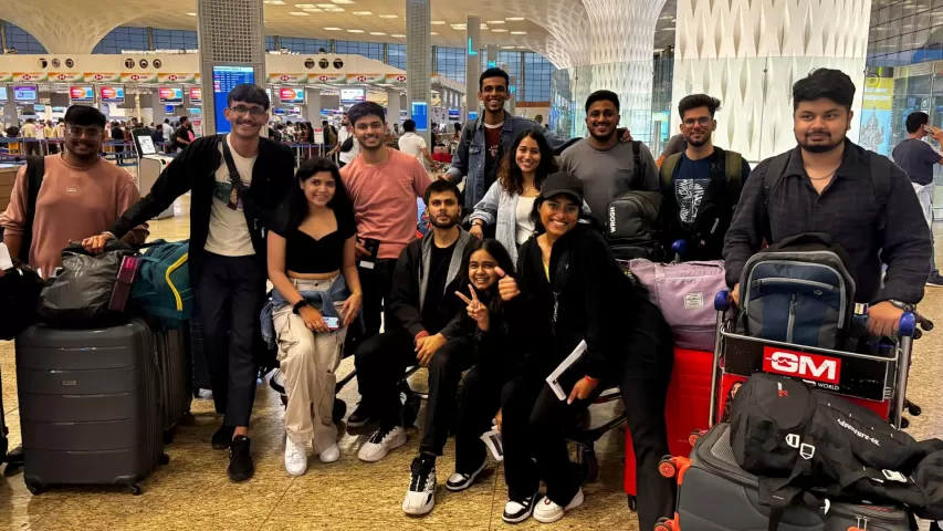 Arrival in Singapore