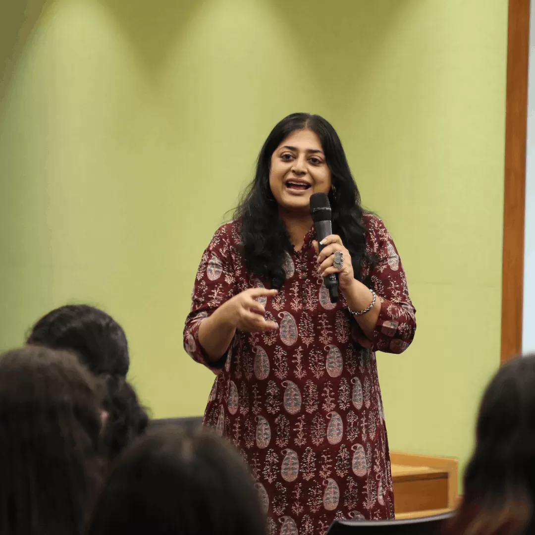 Head of Learning & Development, FabIndia delivered a talk on Learning & Development